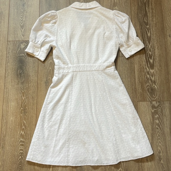 Marciano white laced wrap dress - Picture 6 of 6